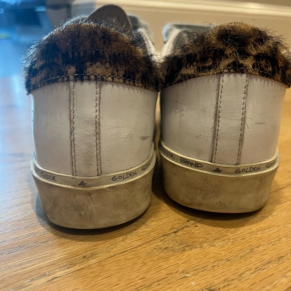 Golden Goose Hi Star sneakers with leopard-print heel tab - Picture 7 of 11